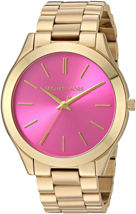 Michael Kors Runway Pink Dial Rose Gold